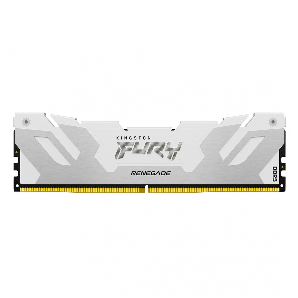 Memoria RAM Kingston FURY Renegade DDR5, 6000MHz, 32GB, ECC, CL32, XMP, White, KF560C32RW-32 /MAX. 1 X CLIENTE