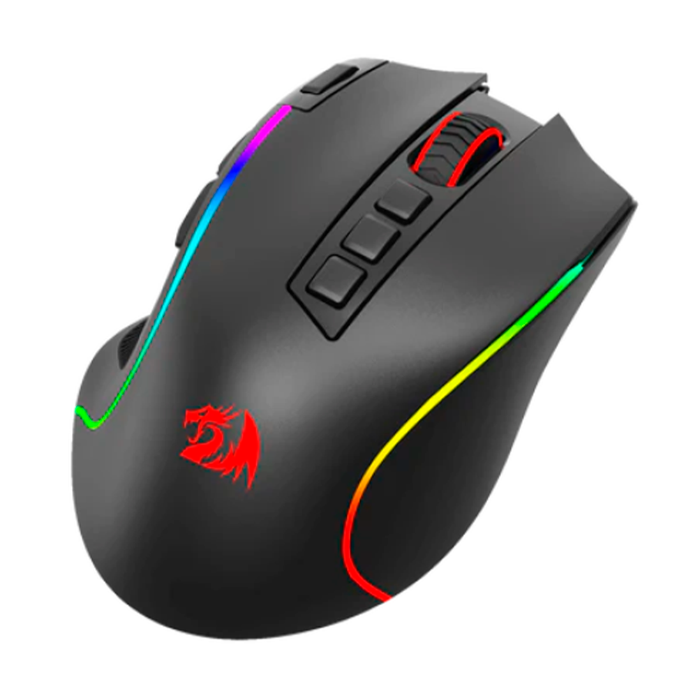 Mouse Gamer Redragon Predator M612 RGB PRO, Inalámbrico, Negro, 7 modos de Retroiluminación, M612RGB-PRO/ NAVIDAD - Image 5