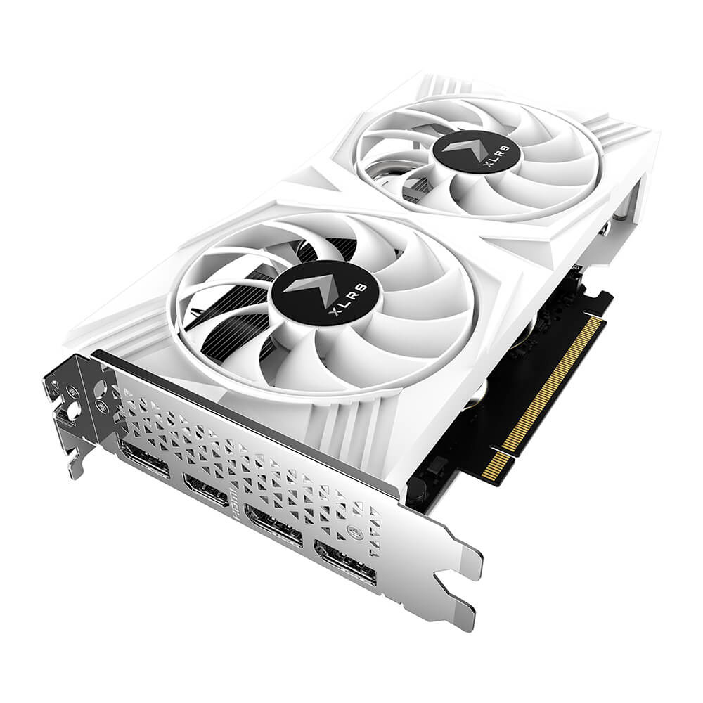 Tarjeta de Video PNY NVIDIA GeForce RTX 4060 OC XLR8 VERTO, White, 8GB, 128-bit GDDR6, PCI Express x16 4.0, VCG40608DFWXPB1-O - Image 4
