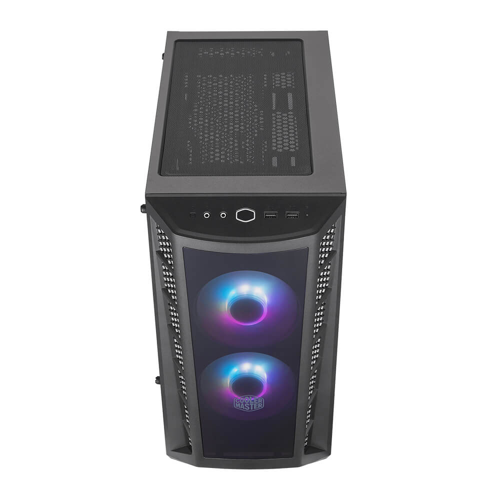 Gabinete Cooler Master Masterbox MB320L, Cristal Templado, 2 Ventiladores RGB, Micro-TX, USB 3.0, MCB-B320L-KGNN-S02 - Image 5
