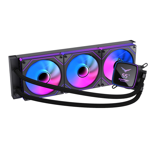 Enfriamiento Líquido NACEB BOREAL, 3x120mm, Hasta 1800RPM, Negro, NA-0656N