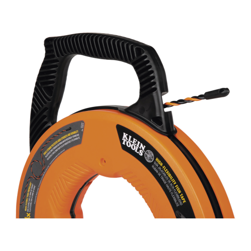 KLEIN TOOLS 50375 Guía Jalacables de Poliéster de Alta Flexibilidad de 22.9 m. Con Triple Trenzado