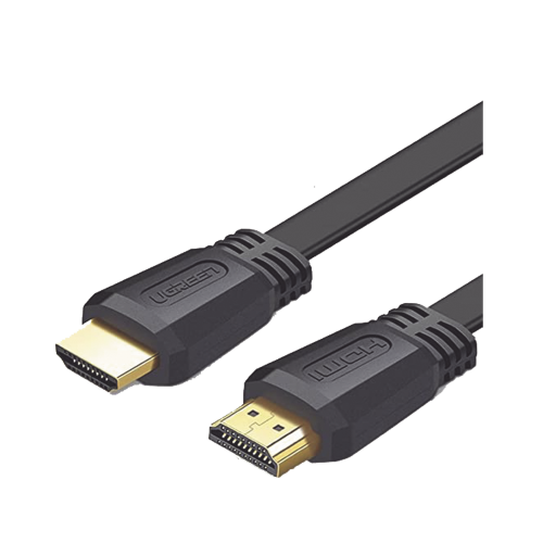 UGREEN 50819 Cable HDMI 2.0 Plano de 1.5 m, 4K@60Hz, HDR, 3D, HEC (Canal Ethernet HDMI), ARC (Canal de Retorno de Audio, Color Profundo de 48 bits, Audio de 32 canales, HDCP /Audio Dolby True HD 7.1, 18 Gbps, Estañado y Triple Blindaje, Anti In