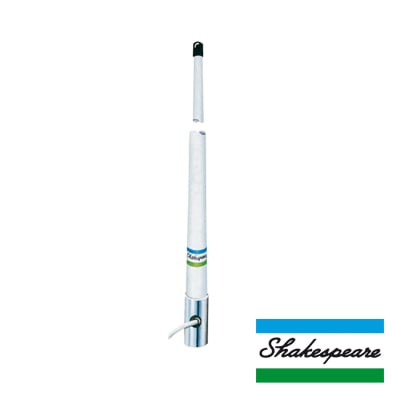 SHAKESPEARE 5101 Antena Marina, para Embarcación, Móvil, Banda VHF, 6 dB, 50 Watts.