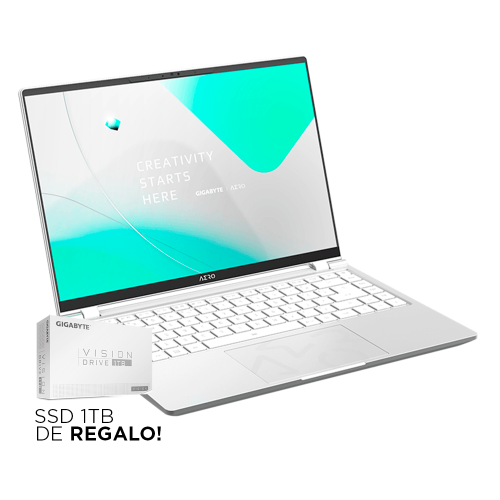 Laptop Gigabyte AERO 14 OLED 14” 4K Ultra HD, Intel Core i7-13700H 2.30GHz, 16GB, NVIDIA GeForce RTX 4050, Windows 11, Plata, AERO 14 OLED BMF-72LABB4SH