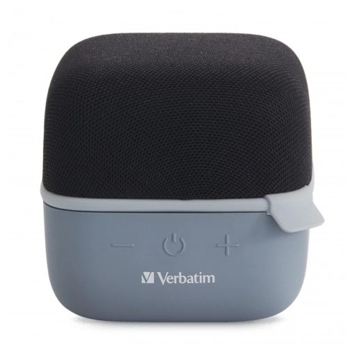 Bocina Portátil Verbatim Wireless Cube Black, Bluetooth, Micro SD, VB70224 /