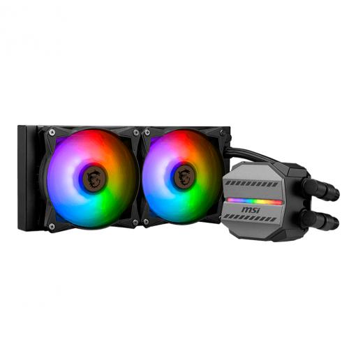 Enfriamiento Líquido MSI MAG CORELIQUID M240 ARGB, 2x120mm, 3100RPM, CORELIQUID M240