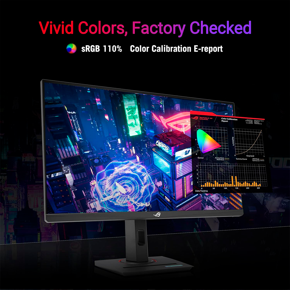 Monitor Gamer ASUS ROG Strix XG259CS, 24.5", 180Hz, 1ms, Fast IPS, FHD, Extreme Low Motion Blur Sync, G-SYNC, AI Gaming, XG259CS - Image 3