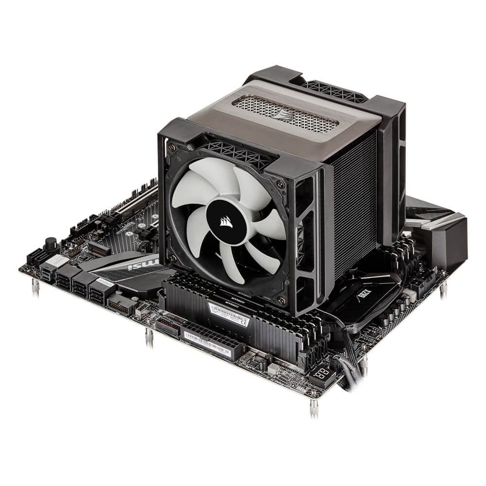 Disipador para CPU Corsair A500 DUAL FAN, 120mm x 2, Altura de montaje variable, Intel y AMD, CT-9010003-WW - Image 4
