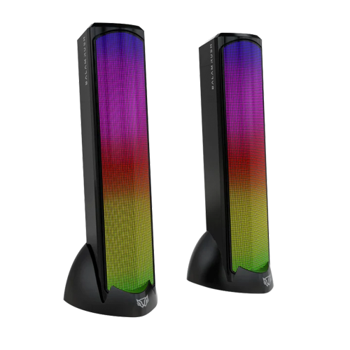 Bocina Gamer Balam Rush Glimm Tower BG575, Bluetooth, Alámbrico/Inalámbrico, 2.0, 10W RMS, Negro, BR-936972