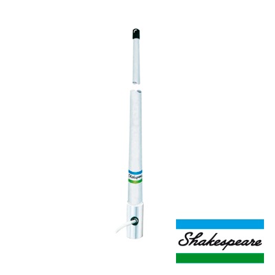 SHAKESPEARE 5206-N Antena Marina, para Embarcación, Móvil, Banda VHF, 6 dB, 50 Watts.