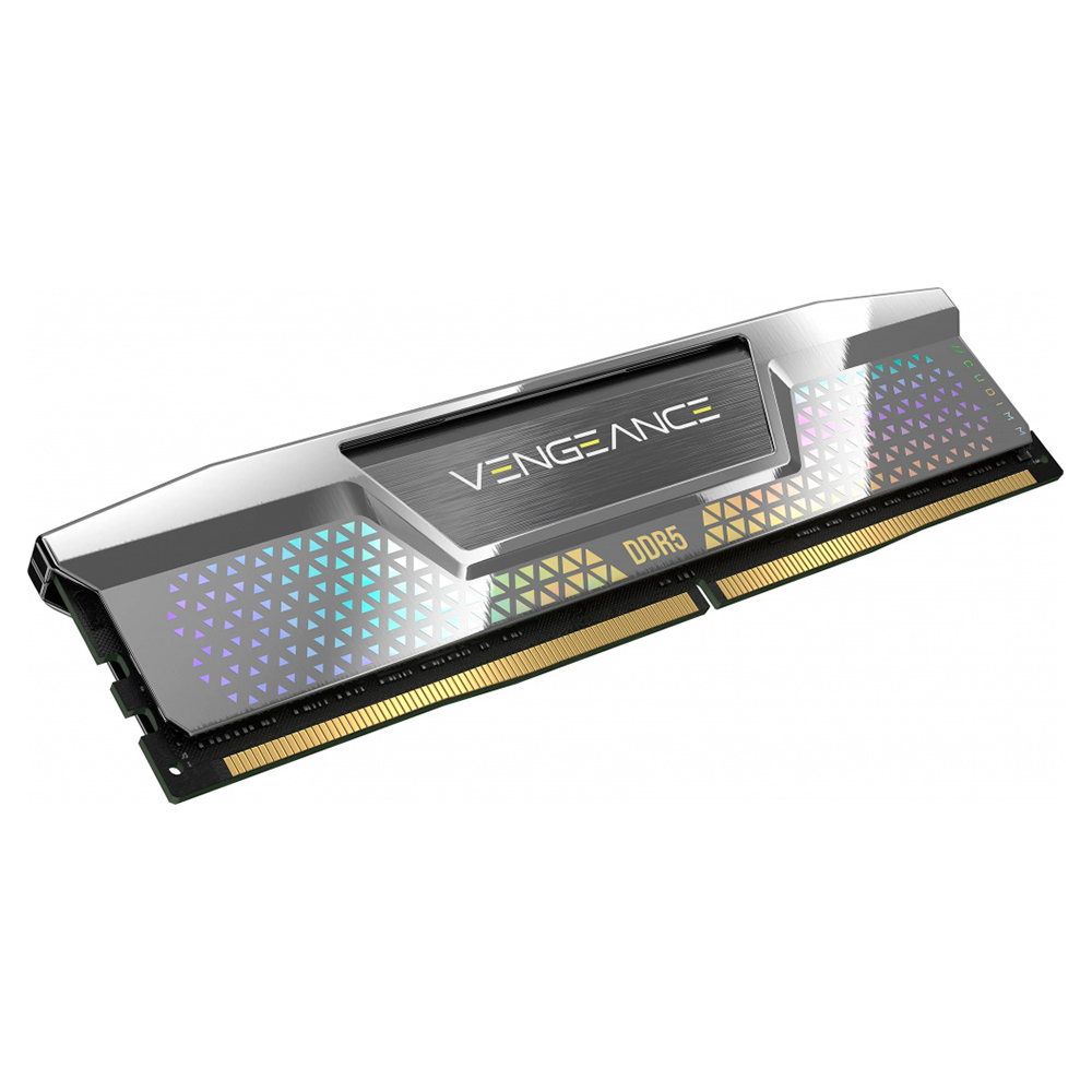 Kit Memoria RAM Corsair Vengeance, DDR5, 8000MHz, 48GB (2x24GB), CL38, XMP, Plata, CMKC48GX5M2X8000C38 /MAX. 1 X CLIENTE - Image 4