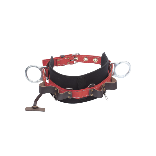 TULMEX 5271-40 Cinturón de Liniero de Lujo, Fabricado en Poliéster, con 2 Anillos tipo D, Talla 40.