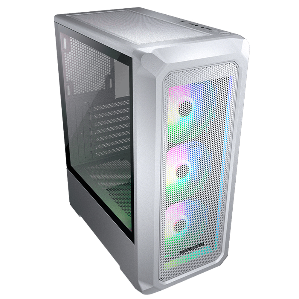 Gabinete Cougar Archon 2 Mesh RGB White, Panel frontal Mesh, Panel lateral Cristal Templado, 3 Ventiladores ARGB incluidos, 385CC50.0002 - Image 2
