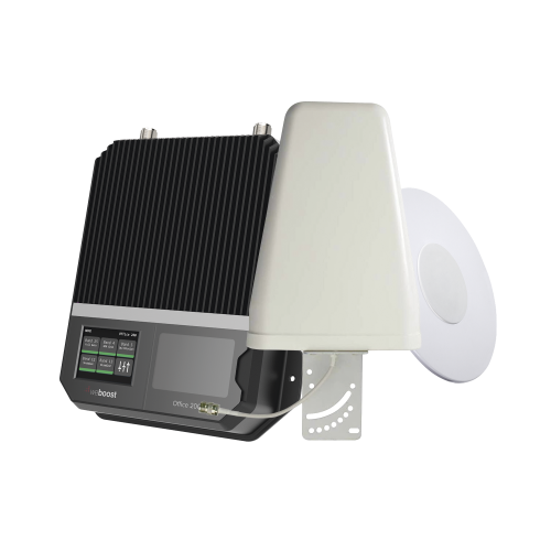WILSONPRO, WEBOOST 535-047 KIT Amplificador de señal celular 4G LTE, 3G y VOZ con antena direccional. Especial para cubrir áreas de hasta 4300 Metros Cuadrados por ser de grado comercial e industrial. Soporta múltiples operadores, tecnologías y usuarios.