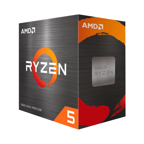 Procesador AMD Ryzen 5 5500, 6 Core, 12 Thread, 3.6GHz, 4.2GHz Boost, TDP 65W, Incluye Disipador Wraith Stealth, (Requiere Tarjeta de Video), 100-100000457BOX/ NAVIDAD