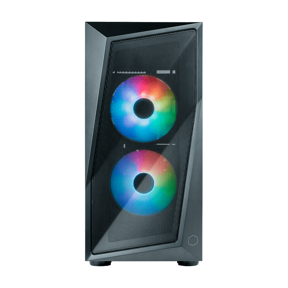 Gabinete Cooler Master CMP 320, Negro, Cristal Templado, Mini-Tower, Micro ATX, Mini-ITX, USB 3.2, Sin Fuente, 2 Ventiladores ARGB Instalados, CP320-KGNN-S00 - Image 2