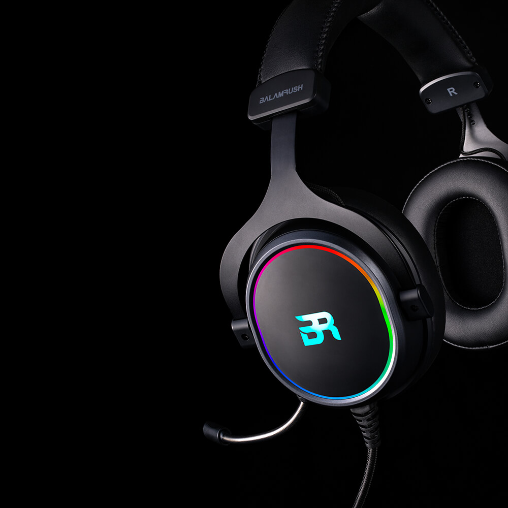 Diadema Gamer Balam Rush Orphix RGB 7.1 Canales, Led RGB, BR-922982 - Image 5