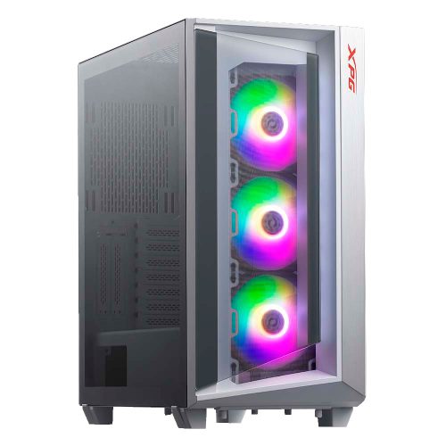 Gabinete XPG CRUISER WHITE, Cristal Templado, ARGB LED, ATX, USB 3.0, 3 Ventiladores (3 ARGB), Audio HD - CRUISERST-WHCWW