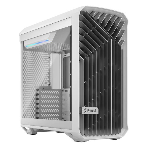 Gabinete Fractal Design Torrent Compact, White TG Clear Tint, Ventana RGB, ATX, Micro-ATX, Mini-ITX, E-ATX, SSI CEB, USB 3.0, Sin Fuente, FD-C-TOR1C-03 /