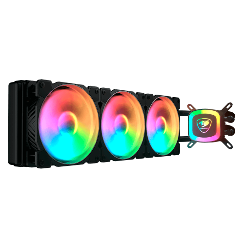 Enf. Líquido Cougar Poseidon LT, 360MM/ ARGB, Refrigerador Líquido de Alto Rendimiento, CGR-PSDLTRGB 360
