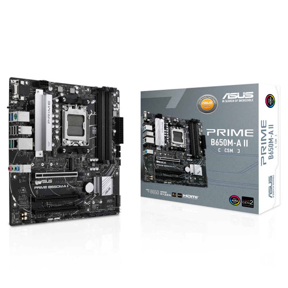 Tarjeta Madre ASUS Micro-ATX PRIME B650M-A II-CSM, AM5, AMD B650, HDMI, Up to 128GB DDR5, PRIME B650M-A II CSM - Image 5