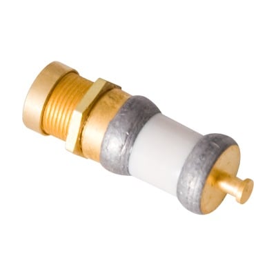 SYSCOM 5502 Capacitor Variable de Aire, 1-20 pF para Reemplazo en el Ajuste del Rechazo de Banda en Duplexers VHF (L=12,44 mm).