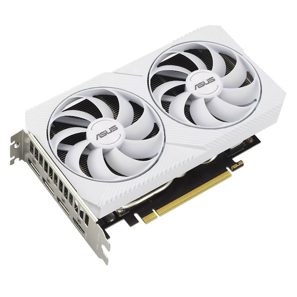 Tarjeta de Video Asus NVIDIA Geforce RTX 3060 White OC Edition, 8GB GDDR6, Doble Ventilador, DUAL-RTX3060-O8G-WHITE, 3 AÑOS DE GARANTIA NACIONAL - Image 3