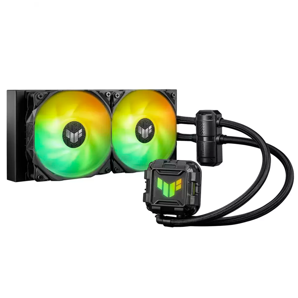 Enfriamiento Líquido ASUS TUF GAMING LC II 240 ARGB, 2x120mm, 800-2000RPM, 90RC00U1-M0UAY0, PROMOASUS - Image 2