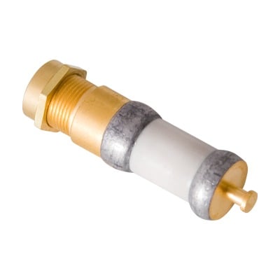 SYSCOM 5602 Capacitor Variable Trimmer de Aire, 1-30 pFd. para Ajuste del Rechazo de Banda en Duplexers de VHF (L=17,27 mm).