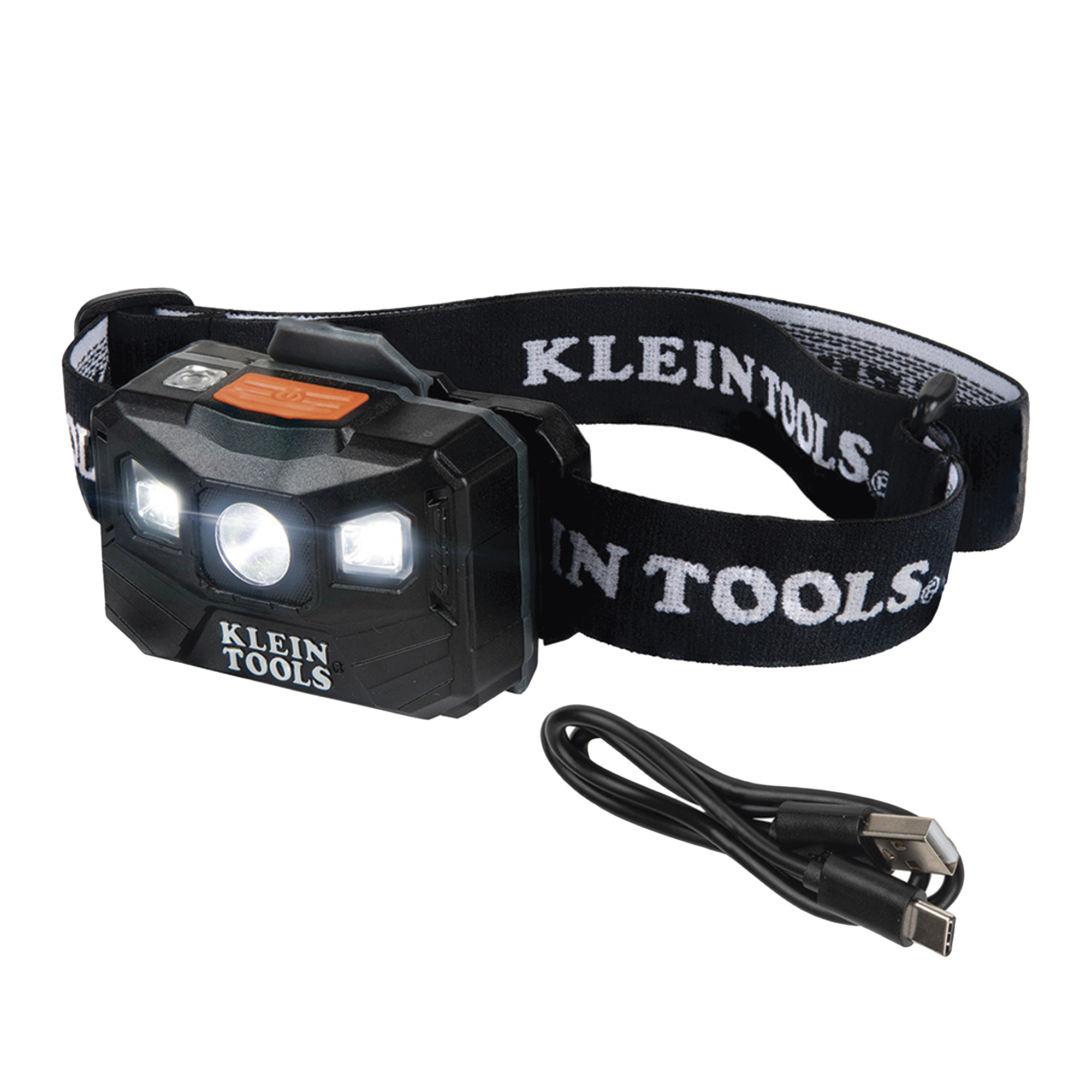 KLEIN TOOLS 56048 Lámpara Luz LED Frontal Recargable de 400 Lúmenes ...