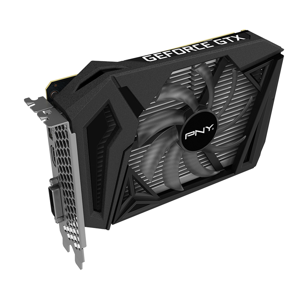 Tarjeta de video NVIDIA GeForce GTX 1650 4GB GDDR6, PNY Single FAN, HDMI, DP, DVI - VCG16504D6SFPPB, 3 AÑOS DE GARANTIA NACIONAL - Image 4