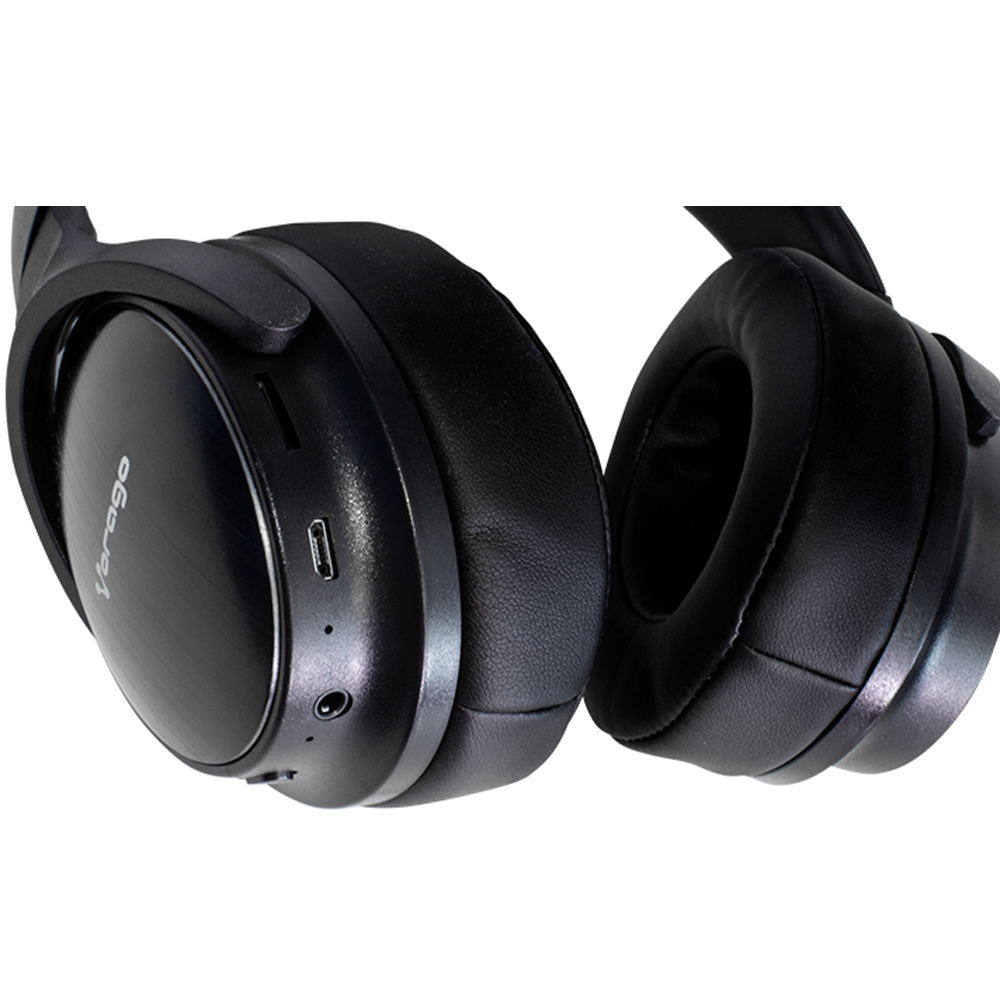 Diadema Bluetooth Vorago HPB-401 Negra, Microfono, Manos Libres - Image 3