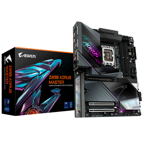 Tarjeta Madre Gigabyte Z890 AORUS MASTER, ATX, LGA1851, Intel Z890, Up to 256GB DDR5, Intel® Core™ Ultra Series 2 Ready, HDMI/DP para Intel, Z890 AORUS MASTER