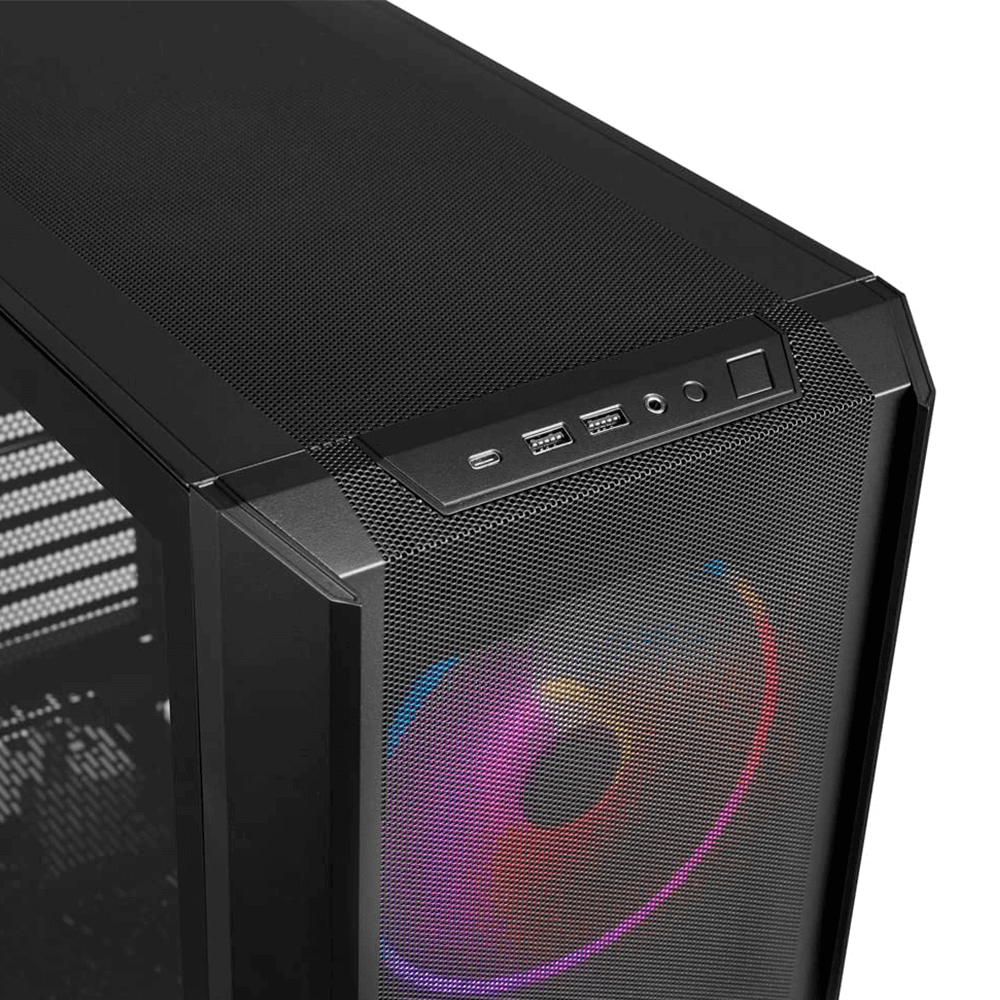 Gabinete LIAN LI LANCOOL 216 AIRFLOW FOCUS, Vidrio Templado, Filtro de Polvo, 3 Ventiladores Incluidos, Negro, incluye Controlador, LANCOOL 216RCX - Image 5