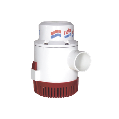 RULE 56D Bomba sumergible de achique de 4000 galones por hora a 12 Volts de corriente directa.