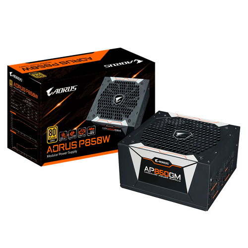 Fuente de Poder AORUS AP850GM, 80+ Gold, 850W, 20+4 pin ATX, 135mm, GP-AP850GM