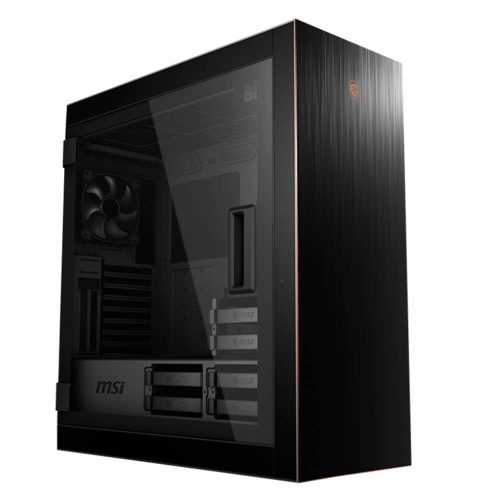 Gabinete MSI MPG Sekira 500G, Cristal Templado, Black -Gold, USB 3.2 Type C, ATX