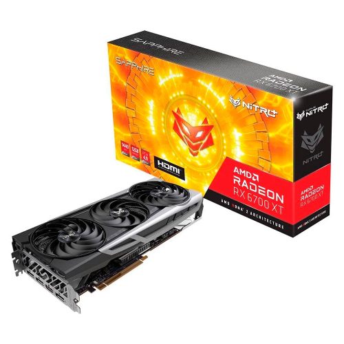 Tarjeta de video Radeon RX 6700 XT 12GB GDDR6, Sapphire Nitro+, HDMI, DP/ PCI-e 4.0, Nuevo Chip RDNA 2, 11306-01-20T, 1 AÑO DE GARANTIA NACIONAL