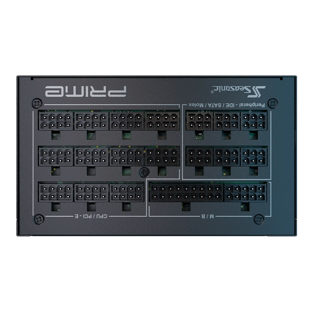 Fuente de Poder Seasonic Prime PX-1600, 1600W 80+ Platinum, ATX 3.1, Completamente modular, Bajo ruido, Condensador japonés premium, PRIME PX-1600 - Image 4