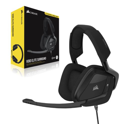 Diadema Gamer Corsair Void Elite Surround con Microfono, PC - PS4 - XBOX - NIntendo, CA-9011205-NA