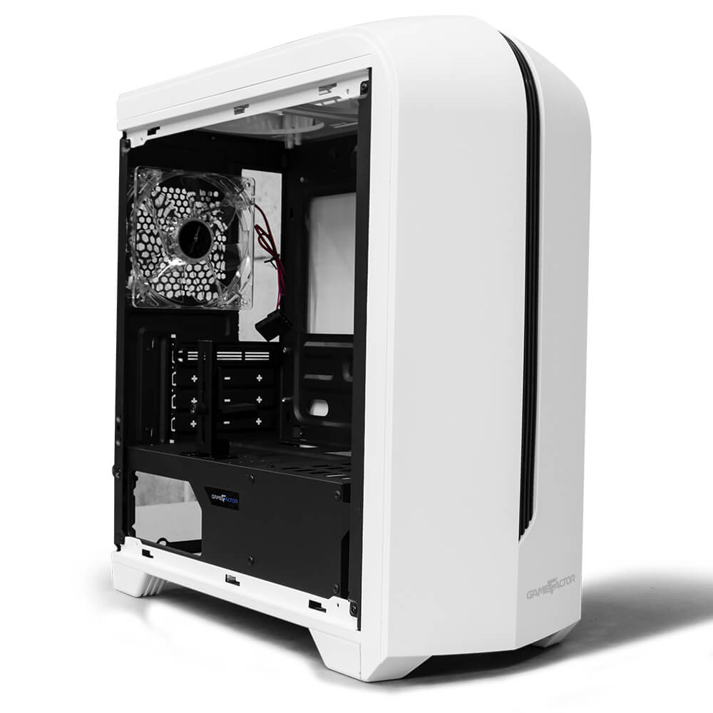 Gabinete Game Factor CSG500 White, Micro ATX, Ventana Acrílico - Image 5
