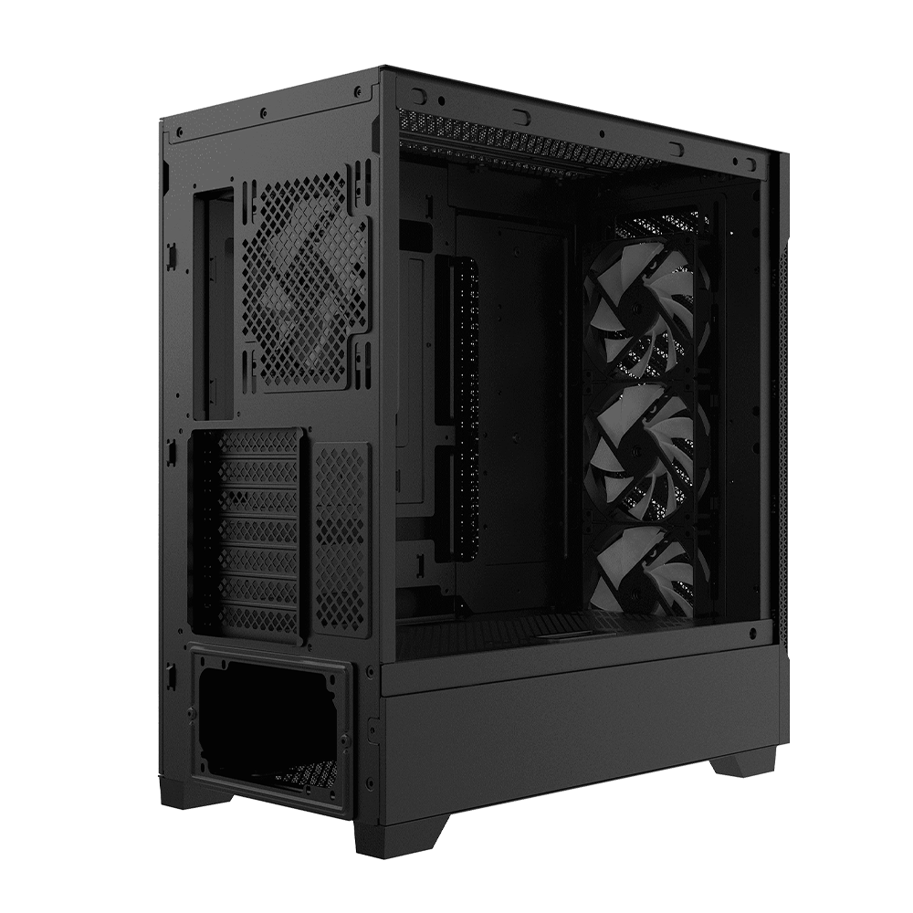 Gabinete XPG STARKER AIR BTF, Cristal Templado, ARGB LED, Back Connect Compatible, USB 3.2, 4 Ventiladores ARGB, Negro, STARKERAIRBTFMTA-BKCWW - Image 5