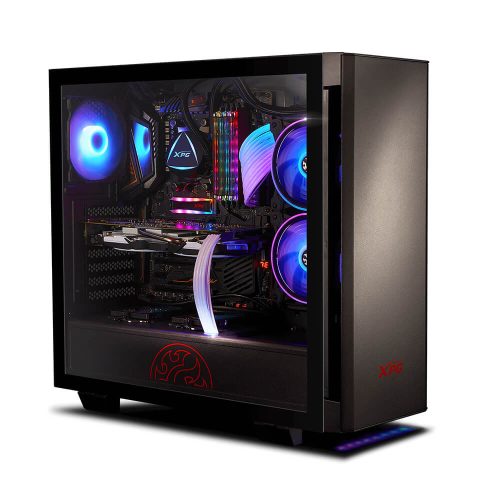 Gabinete XPG Invader Black, Cristal Templado, ATX, USB 3.0, Audio HD - INVADER-BKCWW
