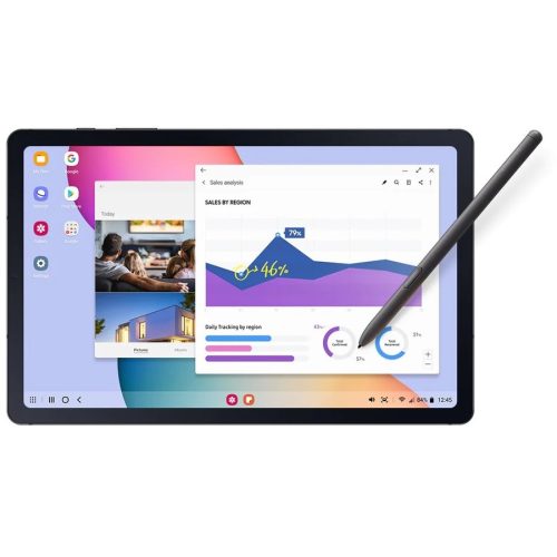 Samsung Galaxy Tab S6 Lite SM-P613 – Tablet 10.4″ WUXGA+ TFT, Exynos 9611 Octa-Core (2.3 / 1.7 GHz), 4 GB RAM, 64 GB (MicroSD 1 TB), Android 10, Wi-Fi A/B/G/N/Ac & Bluetooth 5.0, S-Pen Incluido & Quad Speaker AKG Con Dolby Atmos, 1 Año De Garantía