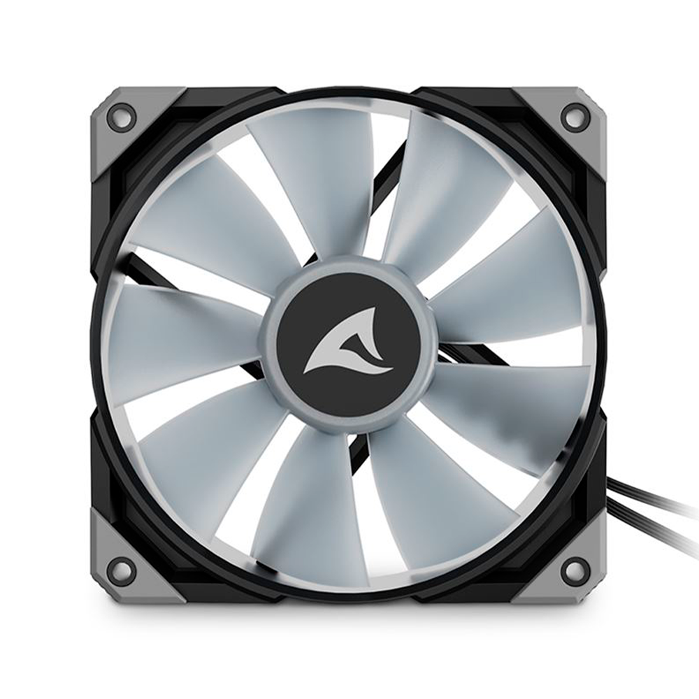 Ventilador Sharkoon Rebel F50, RGB, 120mm, 4 pin, 600~2.000 rpm±10 %, REBEL F50 RGB BLACK - Image 5