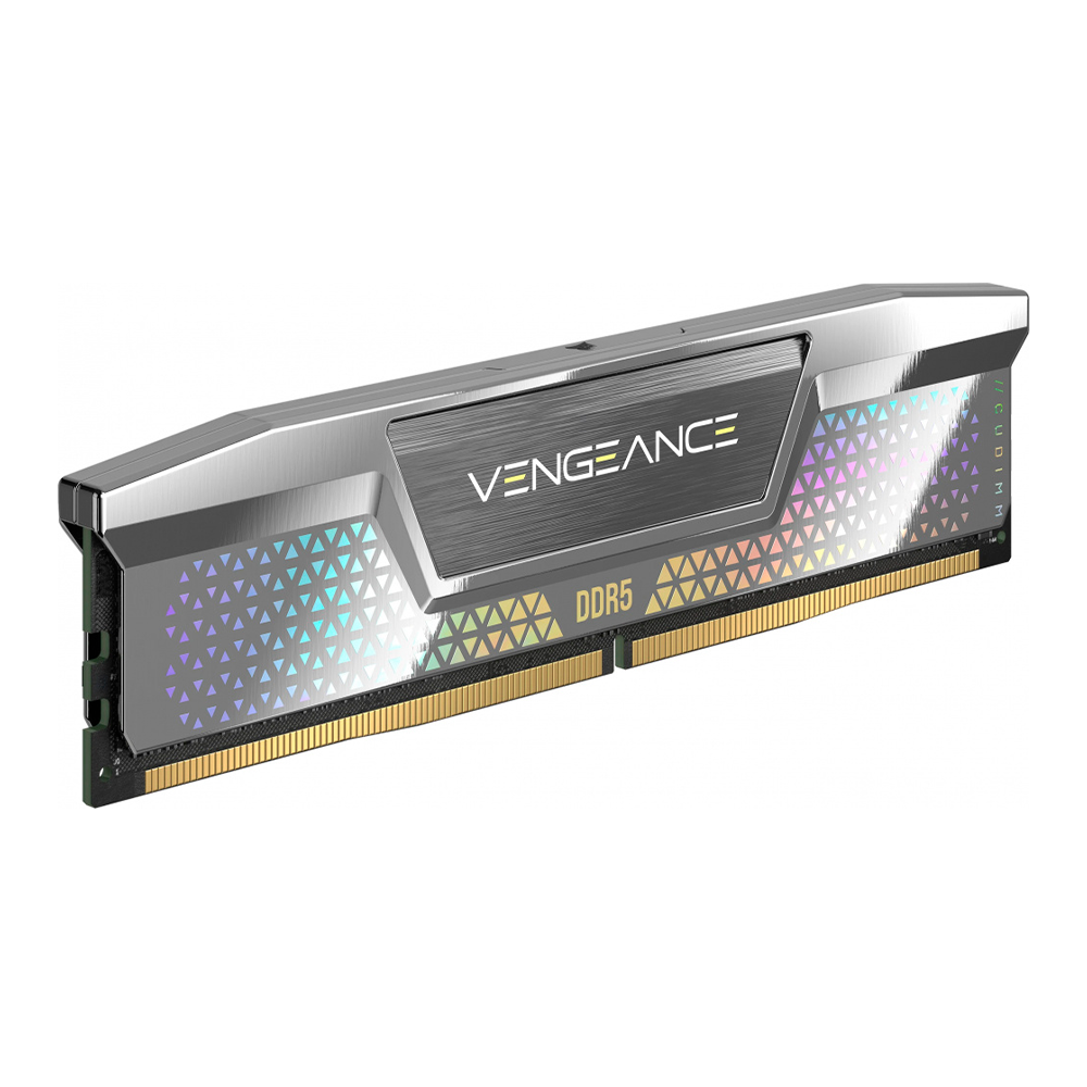 Kit Memoria RAM Corsair Vengeance, DDR5, 8000MHz, 48GB (2x24GB), CL38, XMP, Plata, CMKC48GX5M2X8000C38 /MAX. 1 X CLIENTE - Image 3