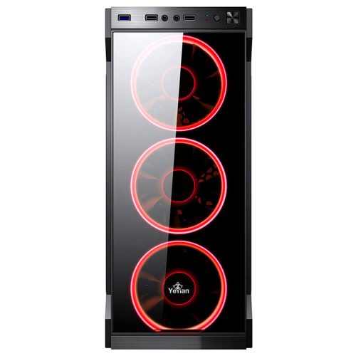 Gabinete Yeyian Kalt 1100, ATX, Sin Fuente - Incluye 1 Ventiladores 120mm Frontal