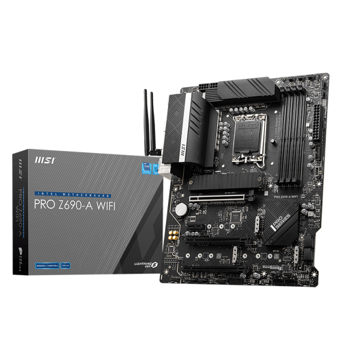 Tarjeta Madre MSI PRO Z690-A WIFI DDR4 Socket Intel LGA1700 Intel Z690 ATX