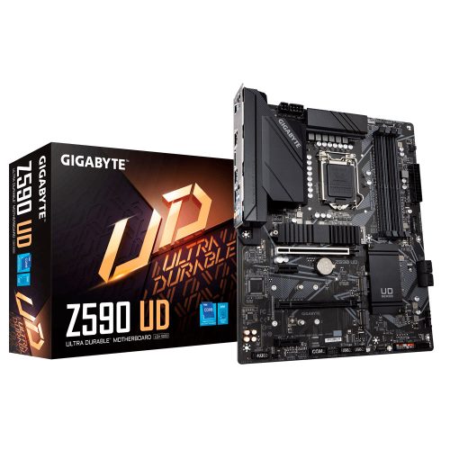 Tarjeta Madre Gigabyte Z590 UD Socket LGA1200 Intel Z590 ATX, DDR4, Intel Core 11th Generación